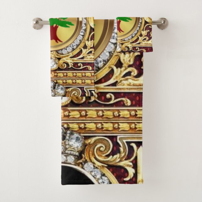 Cedars of Lebanon  Bath Towel Set (Insitu)