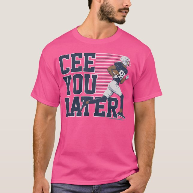 Ceedee Lamb Cee You Later T-Shirt (Front)