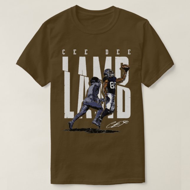 Ceedee Lamb Dallas One Handed TShirt 1 (Design Front)