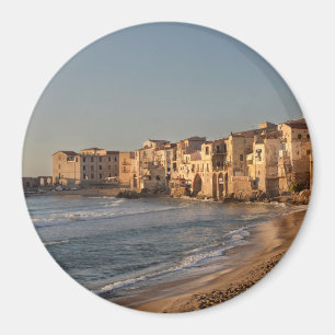 Cefalu, seaside town in Sicily Magnet