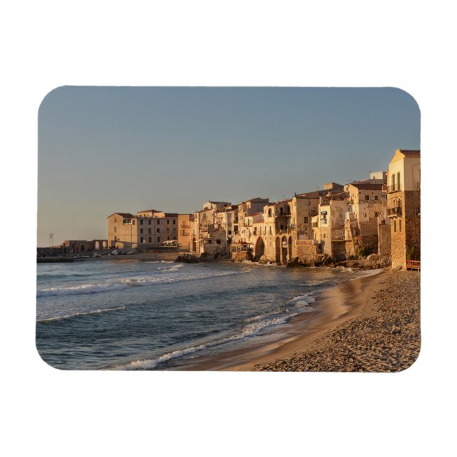 Cefalu, seaside town in Sicily Magnet (Horizontal)