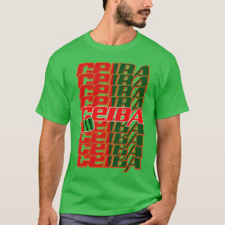 Ceiba Cascade text T-Shirt
