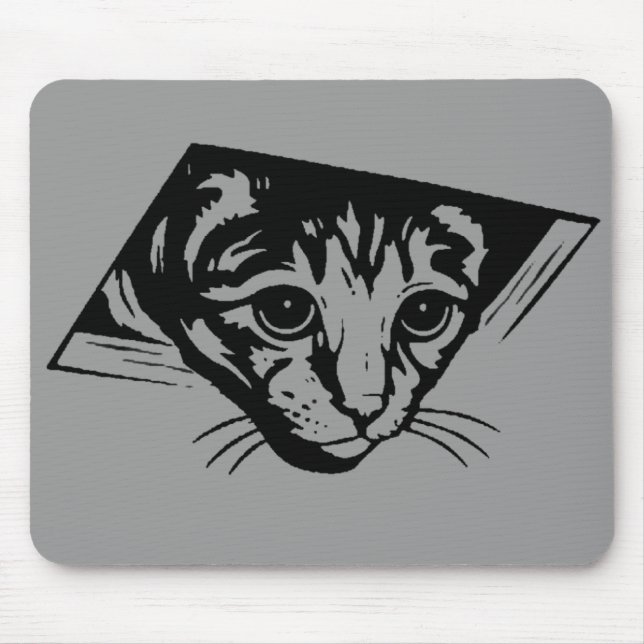 Ceiling Cat Mouse Pad (Front)