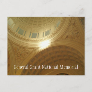 Ceiling Details, Mausoleum General Grant Memorial Postcard