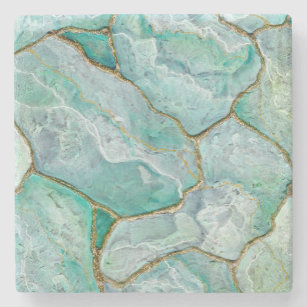 CELADAON Green, Jade, Mint Stone Coaster