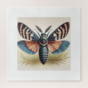 Celebophlebia Insect 080824IREF235 - Watercolor Jigsaw Puzzle