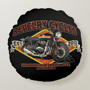 Celebrate 10 years of Revelry Cycles Cushion