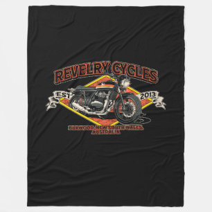 Celebrate 10 years of Revelry Cycles Fleece Blanket