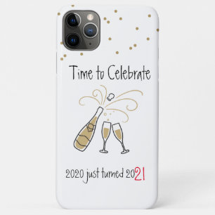 Celebrate 2020 Turned 2021 New Years Design Case-Mate iPhone Case