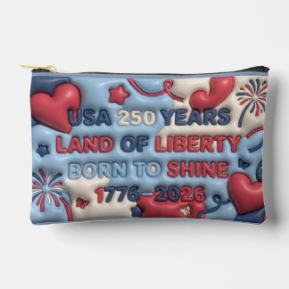 Celebrate 250 years of American independence Accessory Pouch