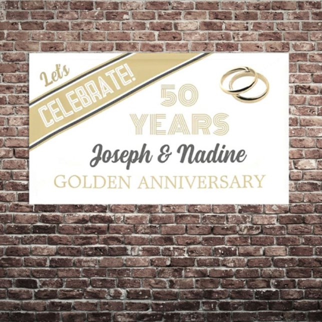 CELEBRATE! 50 yr Golden Anniversary banner (Creator Uploaded)