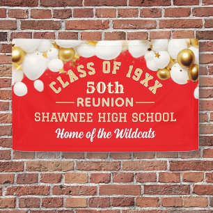 Celebrate! 50th Class Reunion Party banner