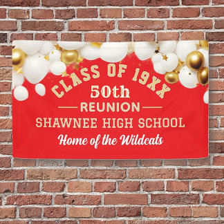 Celebrate! 50th Class Reunion Party banner