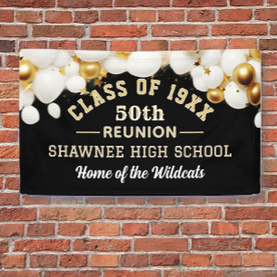 Celebrate! 50th Class Reunion Party banner