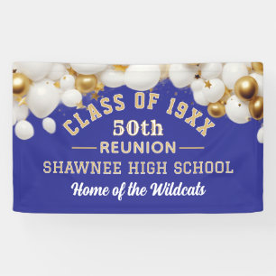 Celebrate! 50th Class Reunion Party banner