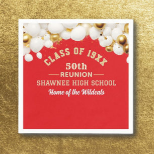Celebrate! 50th Class Reunion Party  Napkin