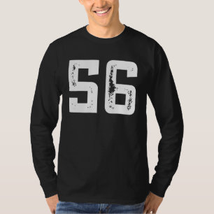 Celebrate 56 Happy B Day Party Fun Font T-Shirt