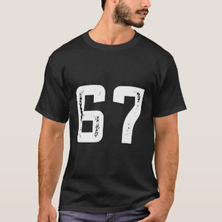 Celebrate 67 Happy B-Day Py Fun Font T-Shirt
