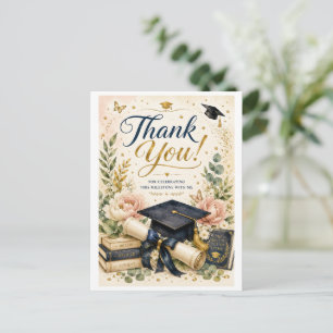 Celebrate a memorable graduation while expressing postcard