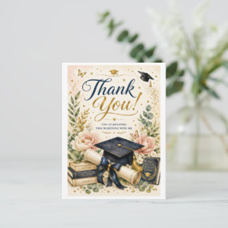 Celebrate a memorable graduation while expressing  postcard
