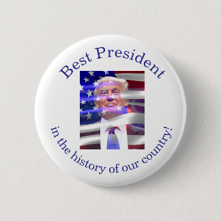 Celebrate America 250 and President Trump #21 6 Cm Round Badge