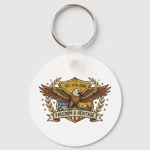 Celebrate America's historic 250th Anniversary wit Key Ring