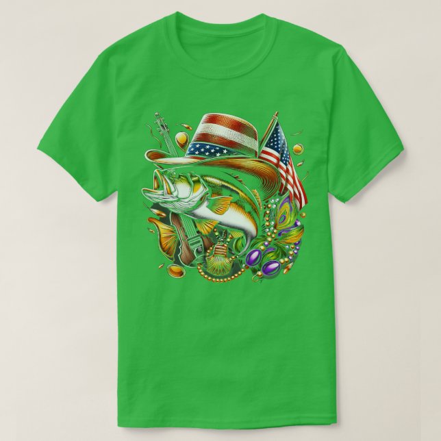 Celebrate and show your love of fishing with this  T-Shirt (Design Front)