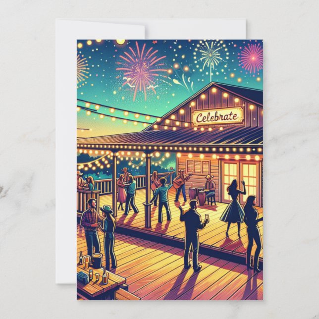 Celebrate Any Occasion Custom Party Invitation (Front)