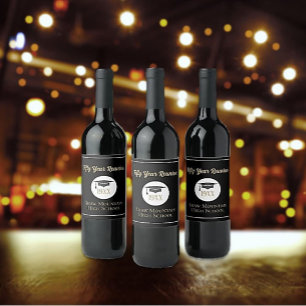 Celebrate! Any year Class Reunion wine label