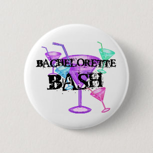 Celebrate Bachelorette Bash 6 Cm Round Badge