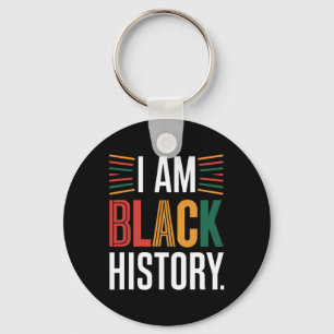 Celebrate Black History Month African American  Key Ring