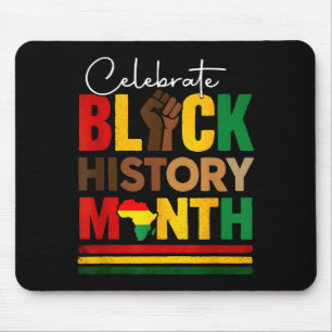 Celebrate black history month & juneteenth mouse pad
