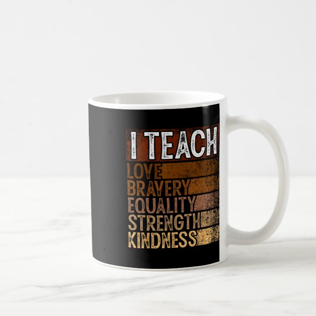Celebrate Black History Month  Coffee Mug (Right)