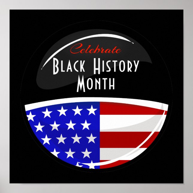 Celebrate Black History Month Event Poster (Front)