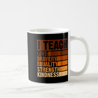 Celebrate Black History Month I Teach Black Histor Coffee Mug