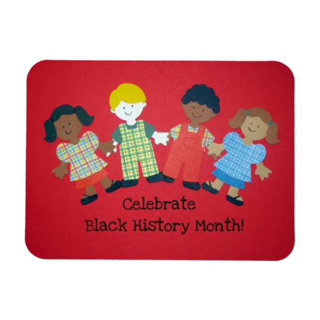 Celebrate Black History Month! Magnet (Horizontal)