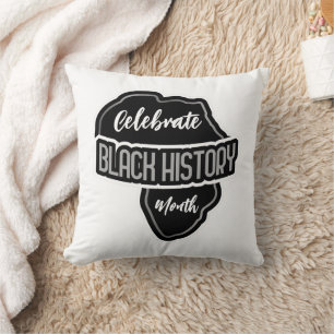 Celebrate BLACK History Month on White Cushion