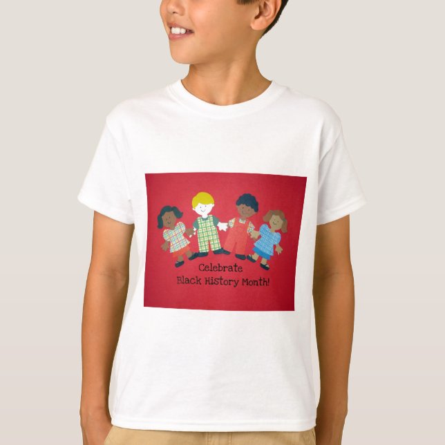 Celebrate Black History Month T-Shirt (Front)