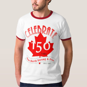 Celebrate Canada 150 Years T-Shirt