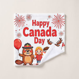 Celebrate Canada Joy Bath Towel Set