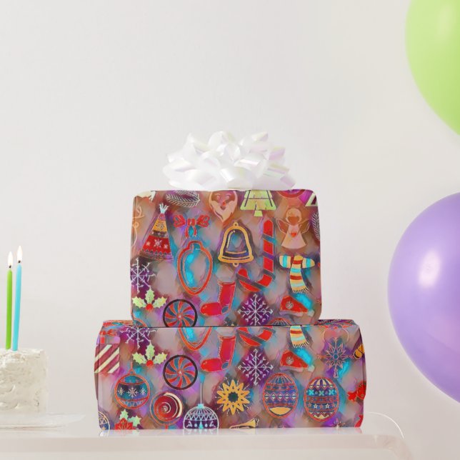 Celebrate Christmas Wrapping Paper (Party Gifts)