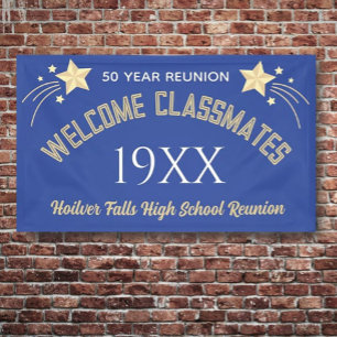 Celebrate! Class reunion custom Banner
