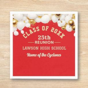 Celebrate! Class Reunion Party  Napkin