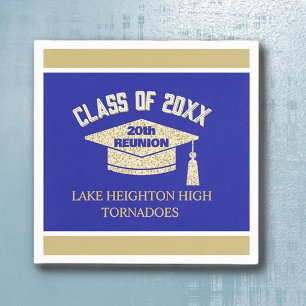 Celebrate! Class Reunion Party Napkin