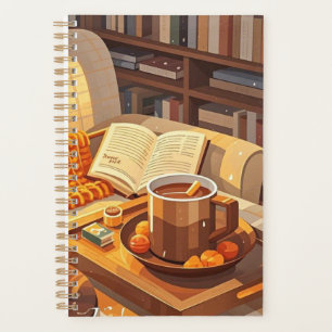 Celebrate cosy nights knitted blanket and warm planner