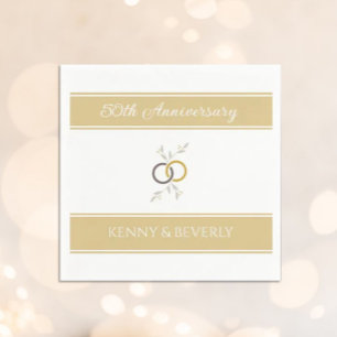 Celebrate! CUSTOM Anniversary Napkins