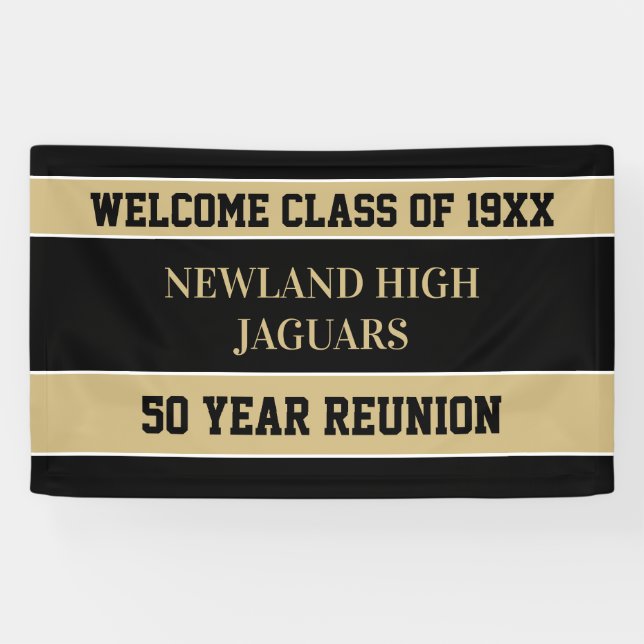 Celebrate! CUSTOM Class Reunion   Banner (Horizontal)