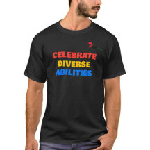 Celebrate Diverse Abilities Custom Text Disability