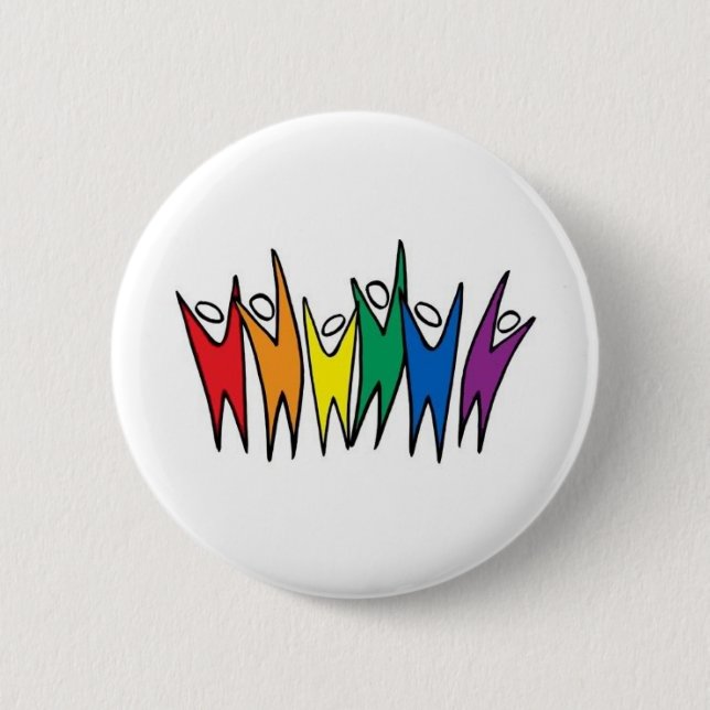 Celebrate DIversity 6 Cm Round Badge (Front)