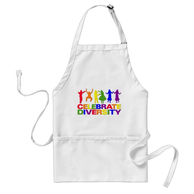 Celebrate Diversity apron (Front)